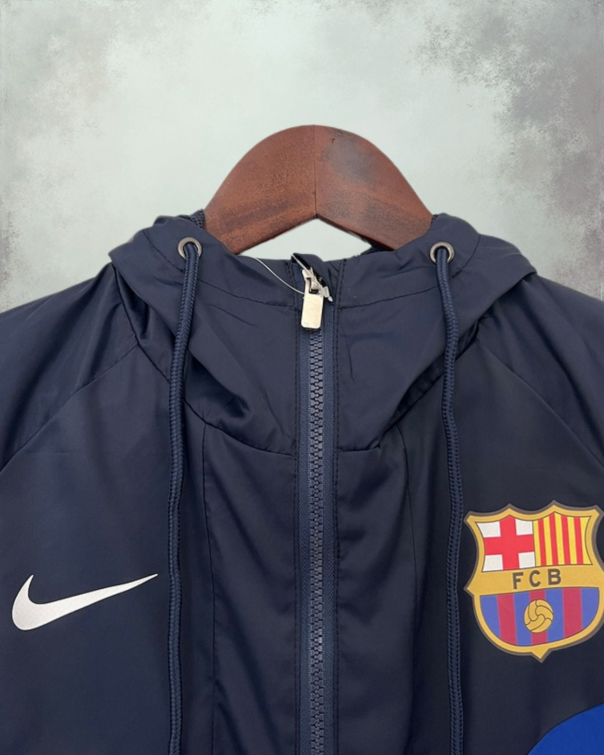 BARCELONA WINDBREAKER with hoodie (2024-25)